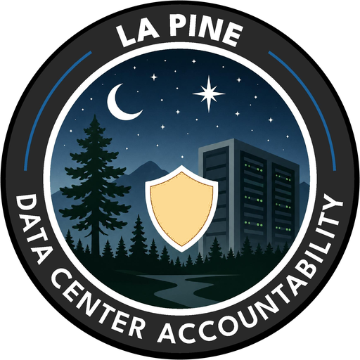 La Pine Data Center Accountability seal